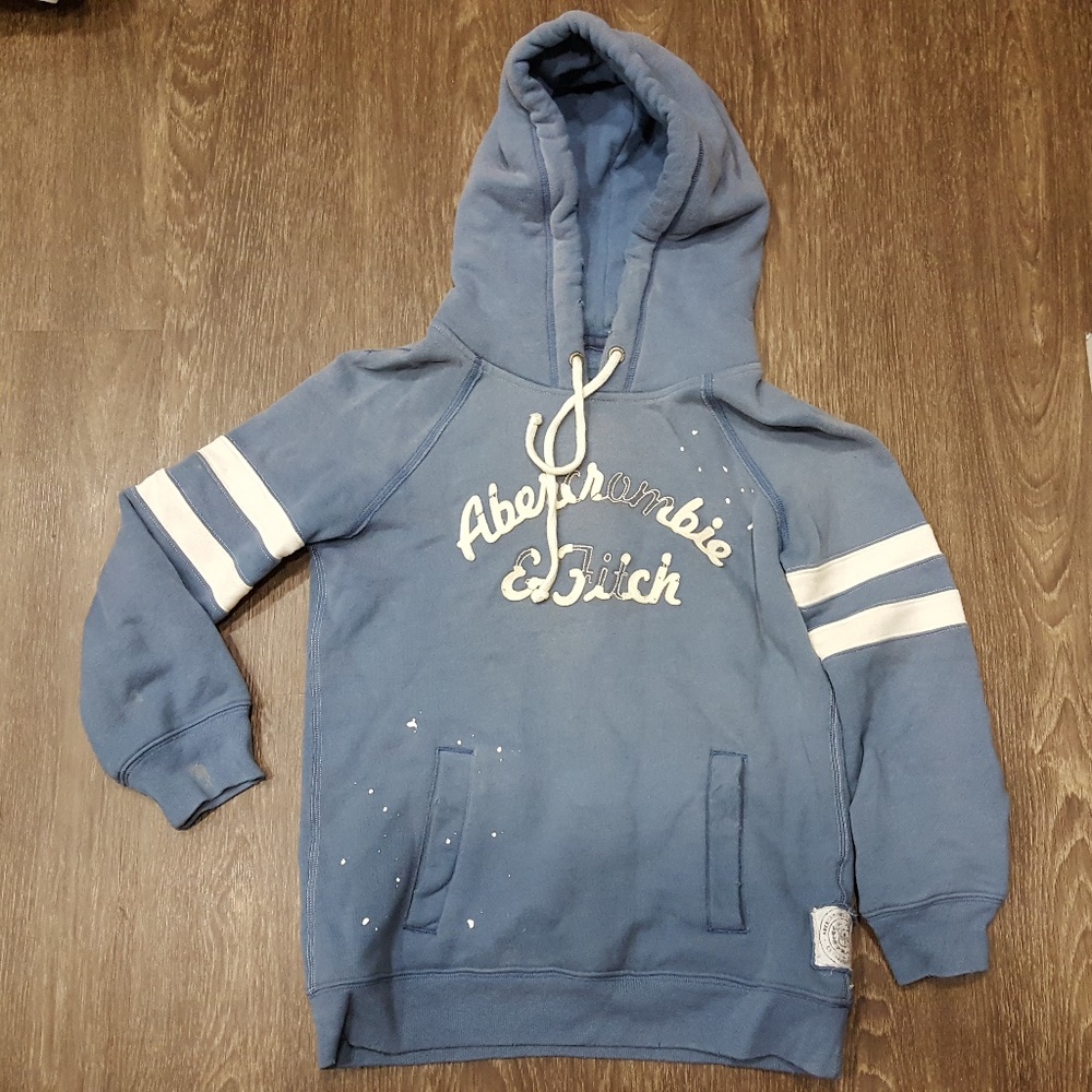 ABERCROMBIE&FITCH HOODIE M-RUNS SMALL TOP CONDITIO